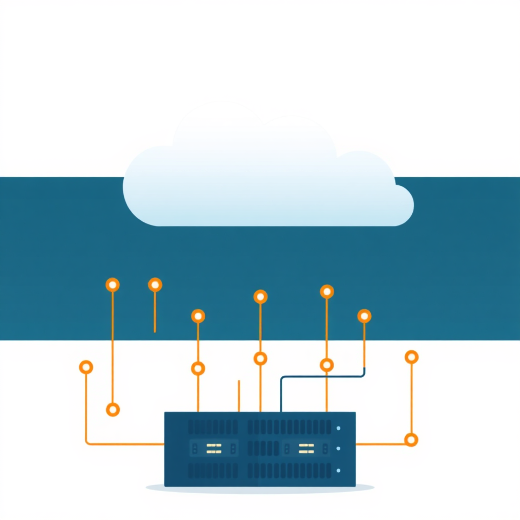 Cloud platform illustration